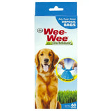 Four Paws Wee-Wee Scented Dog Waste Bags 60 Count Blue