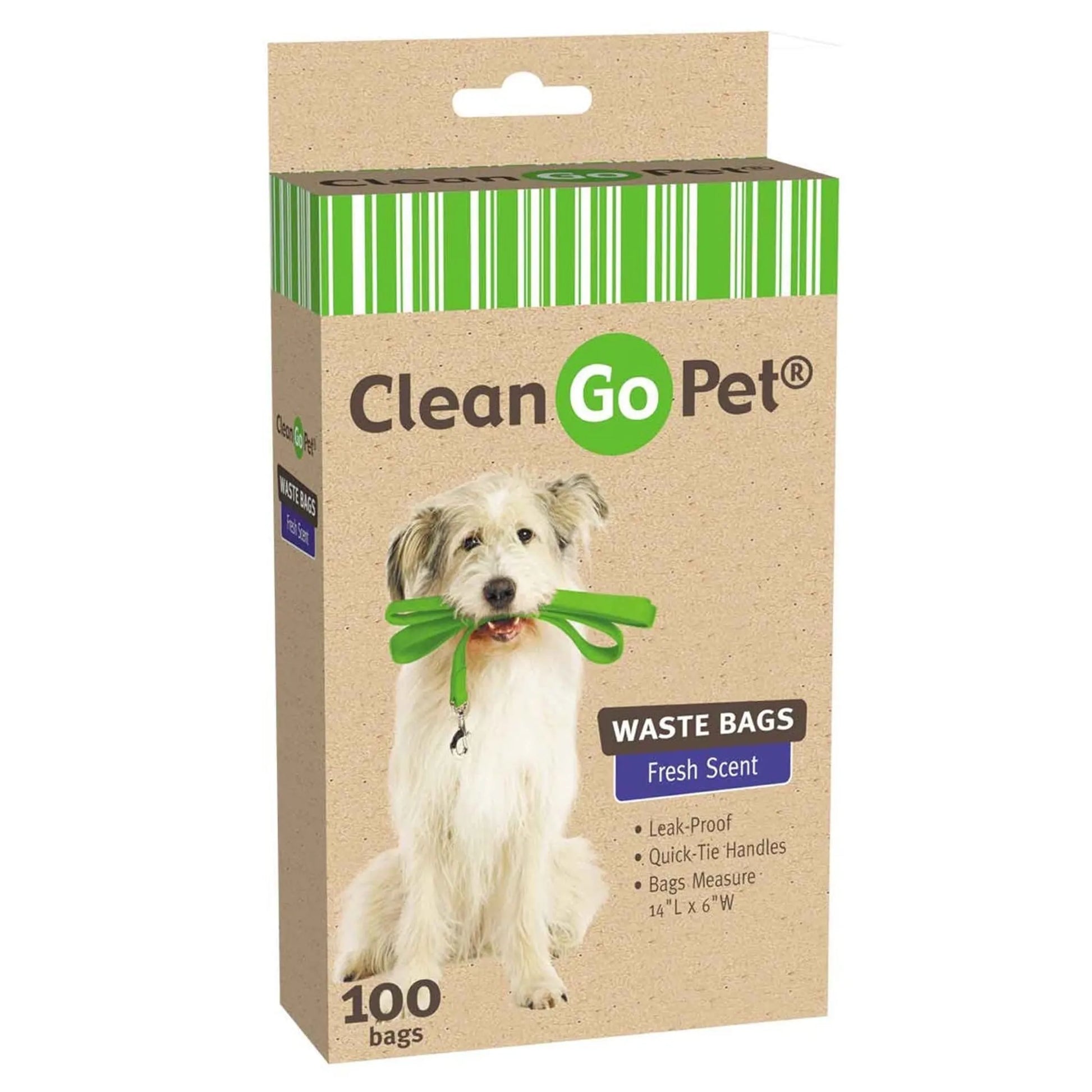 CG Fresh Scented Doggy Waste Bags, 100-count pack of scented, leak-proof bags