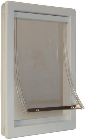 Ideal Pet Products Original Pet Door with Telescoping Frame, Medium, 7" x 11.25" Flap Size