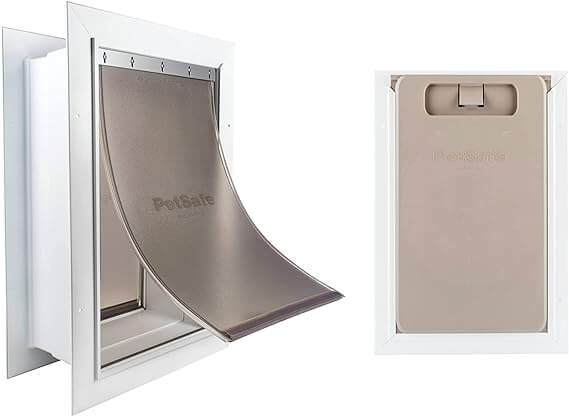 Wall Entry Pet Door with Telescoping Frame