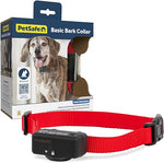 PetSafe Basic Bark Control Collar for Dogs 8 lb. and Up, Anti-Bark Training Device, Waterproof, Static Correction, Canine - Automatic Dog Training Collar to Decrease Barking,