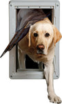 Ideal Pet Products Designer Series Ruff-Weather Pet Door with Telescoping Frame, Extra Large - 9.75" x 17" Flap Size