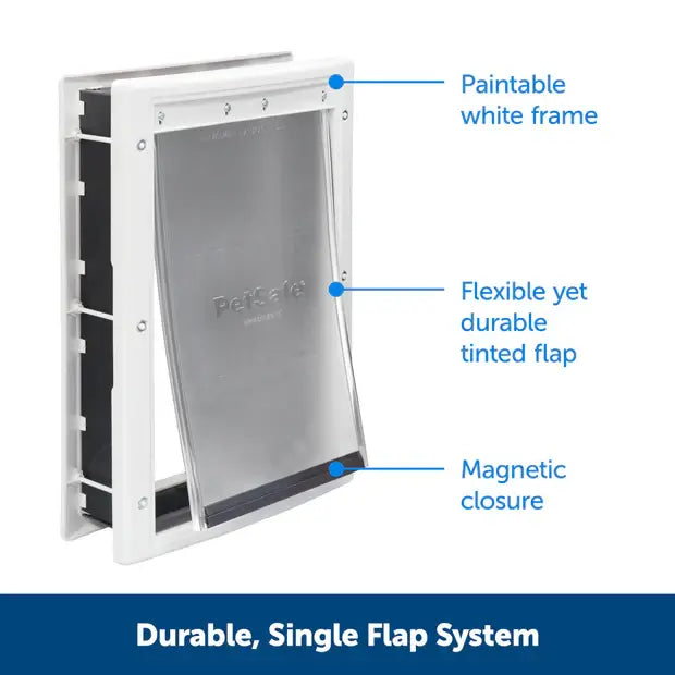 Premium Plastic Door Medium: Easy entry