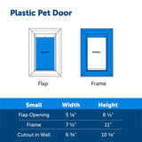 PetSafe Premium Plastic Door Small