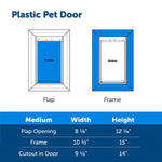 PetSafe Premium Plastic Door Medium