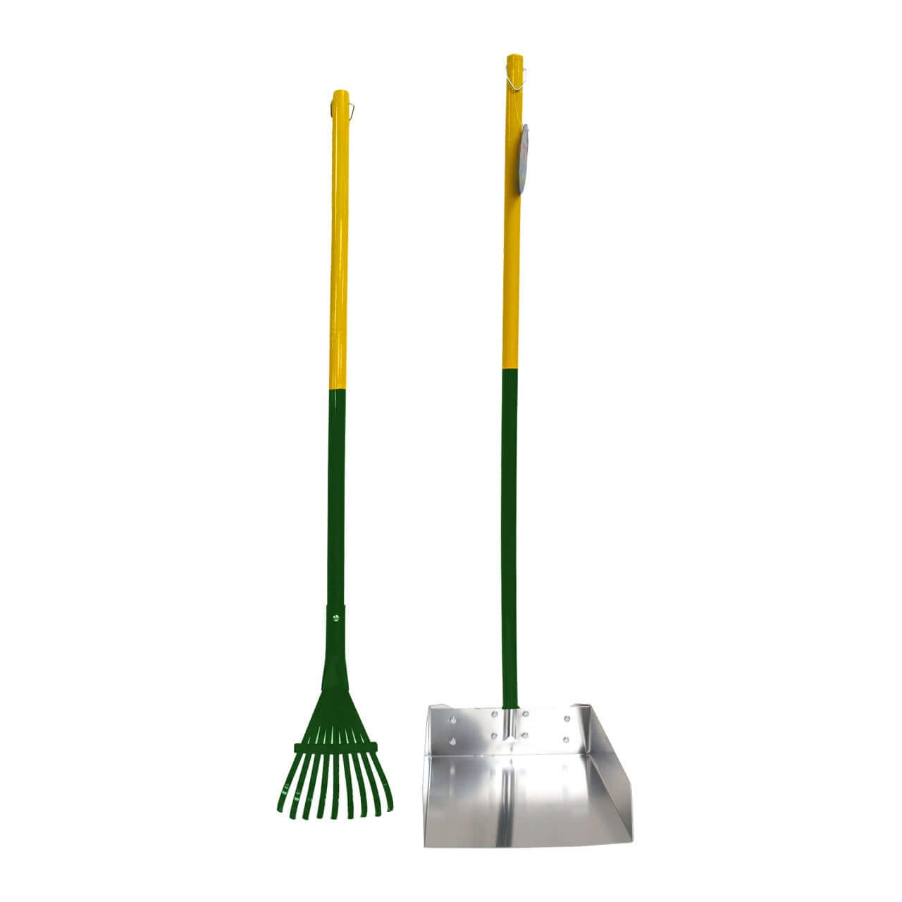 Rake scooper set