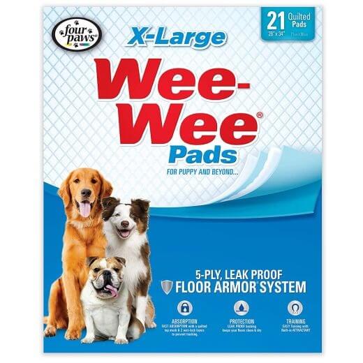 21 pack pee pads