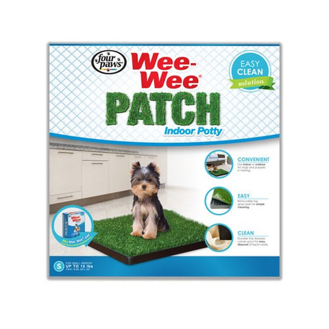 Four Paws Wee-Wee Dog Grass Patch Tray Small (6 Count)