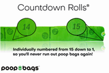 The Original Poop Bags Orange Scented USDA Biobased Rolls