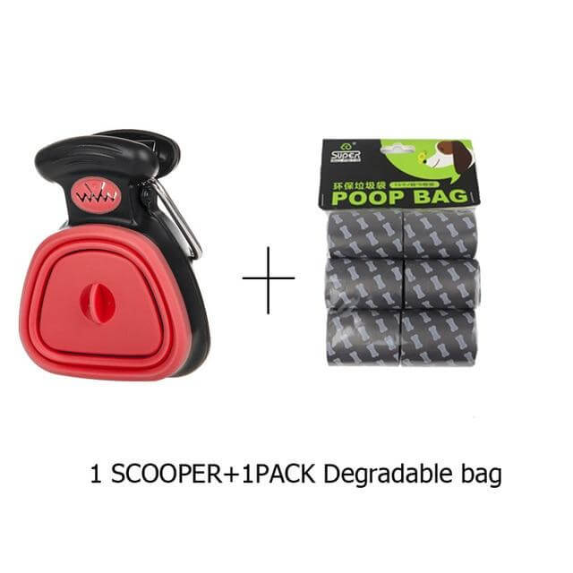 Dog Pet Travel Foldable Pooper Scooper - Mojopetsupplies.com