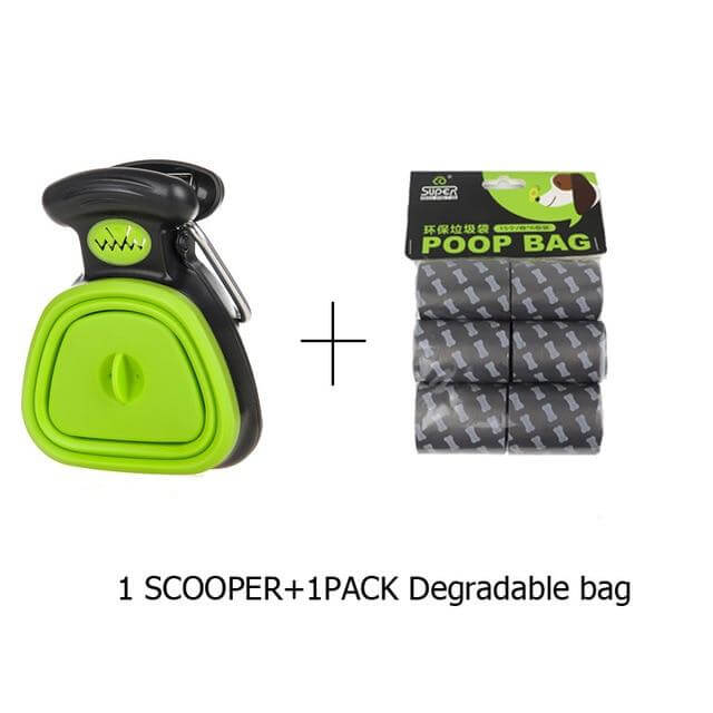 Dog Pet Travel Foldable Pooper Scooper - Mojopetsupplies.com