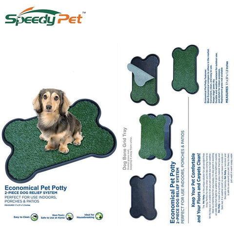 Three Layer Artificial Pet Grass Patch for Dogs Great for Puppy Potty Training - Mojopetsupplies.com