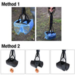 Portable Long Handle Dog Scoop One Piece
