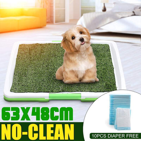 Indoor Dog Grass Anti-odor Training Potty - Mojopetsupplies.com